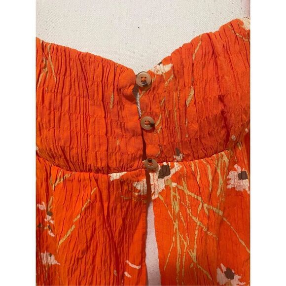 Urban Outfitters UO Allie Tie-Sleeve Blouse Size M - Picture 3 of 8